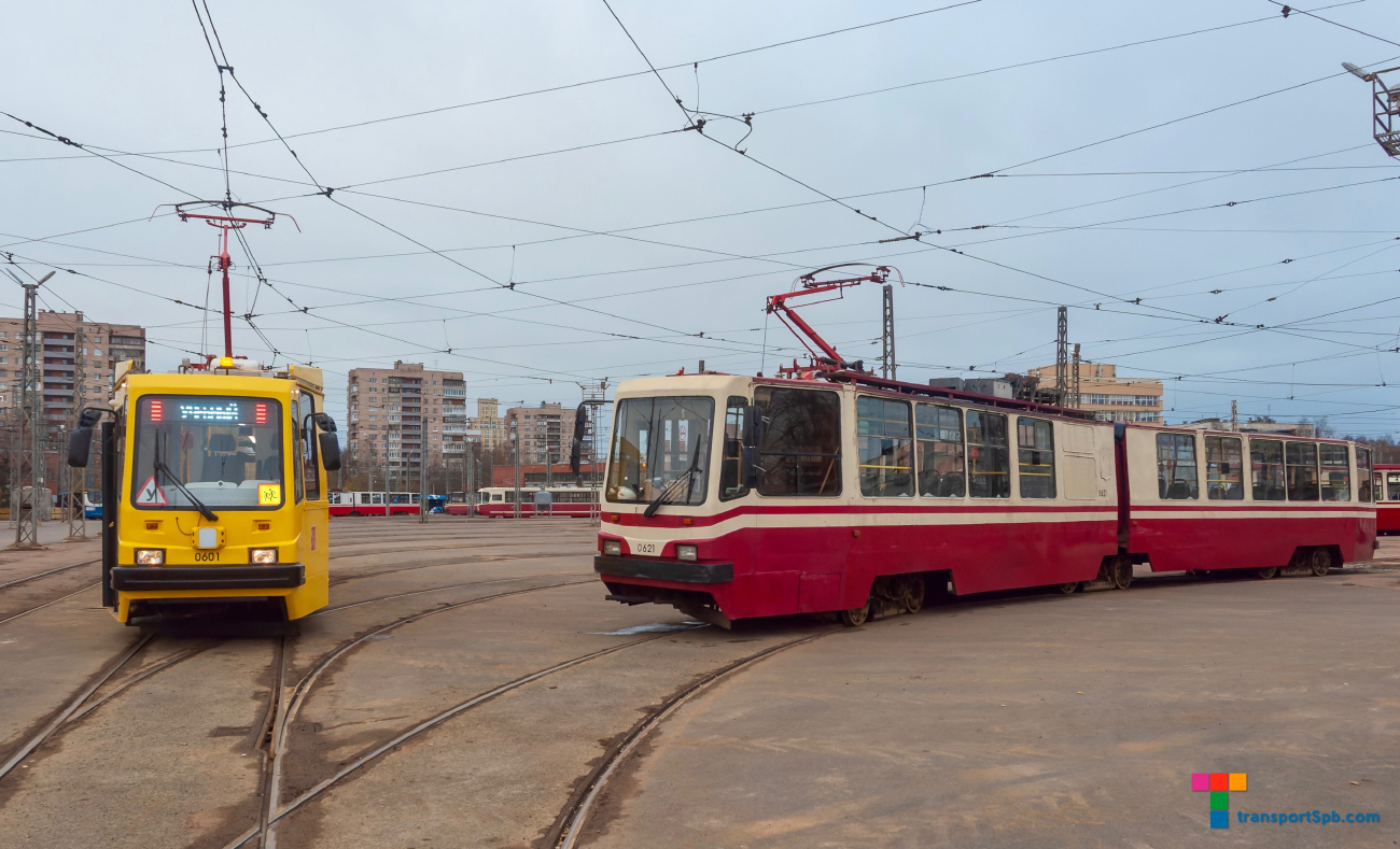 Санкт-Петербург, ПС73 № 0601; Санкт-Петербург, ЛВС-86К № 0621