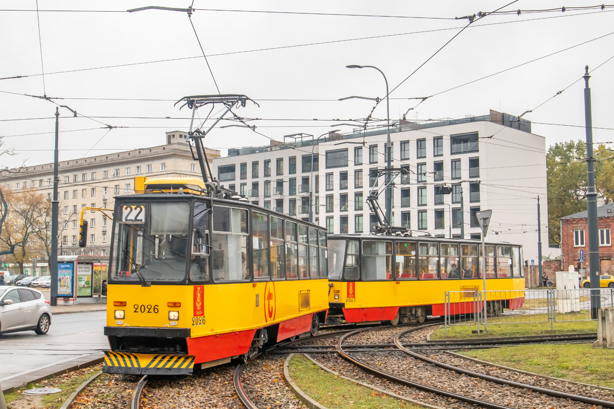 Варшава, Konstal 105N2k № 2026