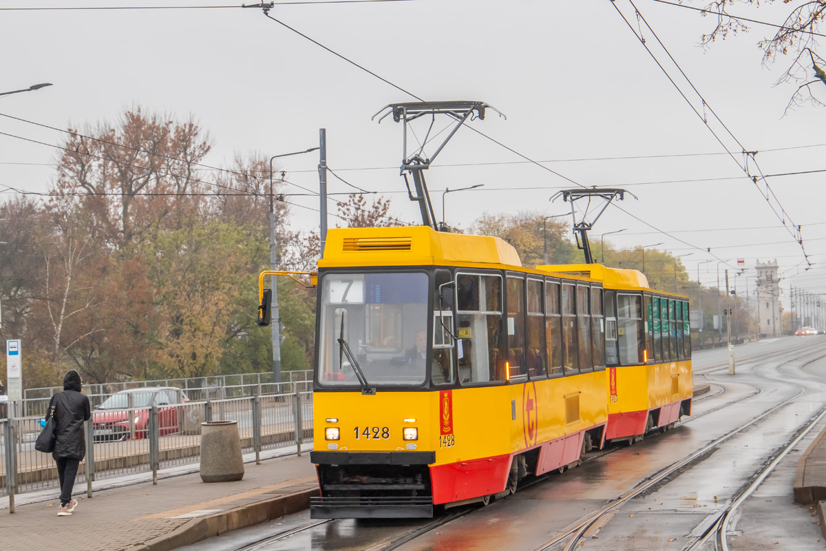 Варшава, Konstal 105Nf № 1428