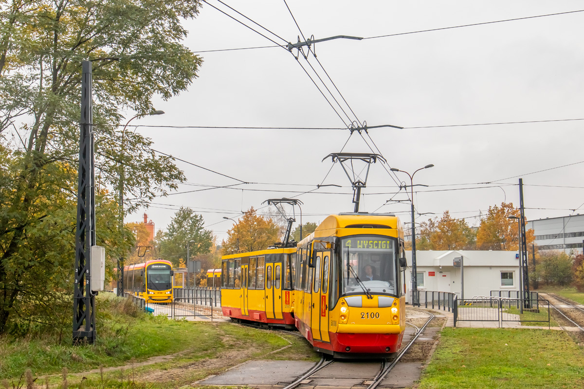 Варшава, Konstal 105N2k/2000 № 2100