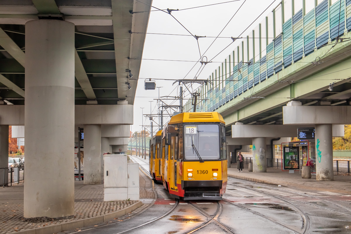 Варшава, Konstal 105Na № 1360