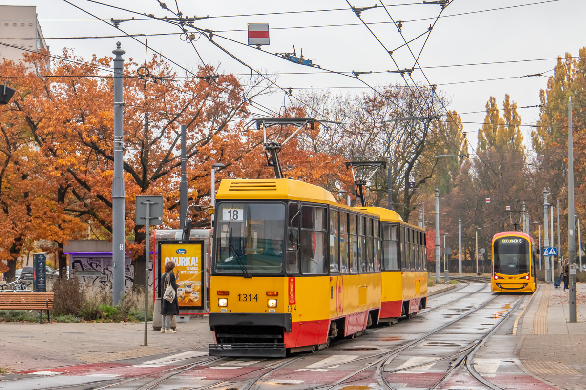 Варшава, Konstal 105Na № 1314