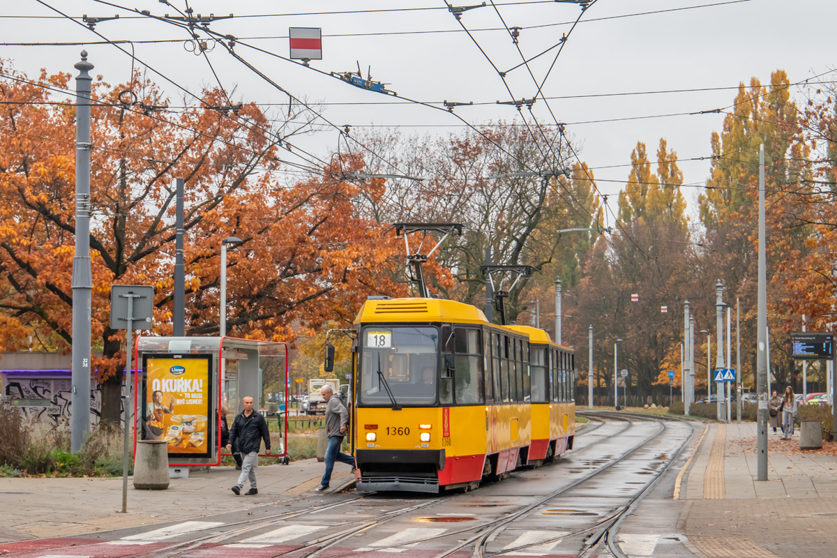 Варшава, Konstal 105Na № 1360