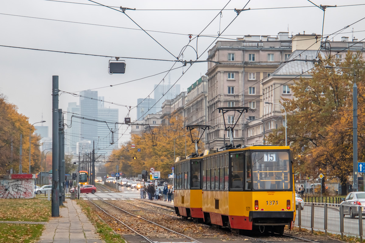 Варшава, Konstal 105Na № 1371