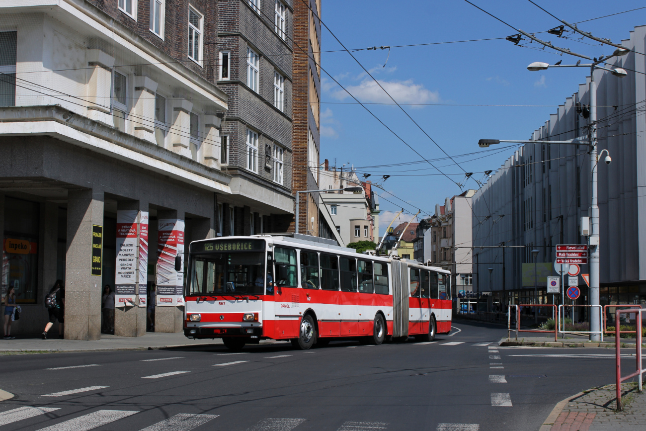 Усти-над-Лабем, Škoda 15Tr03/6 № 567; Усти-над-Лабем — Детский день открытых дверей в депо 2024 (08.06.2024)