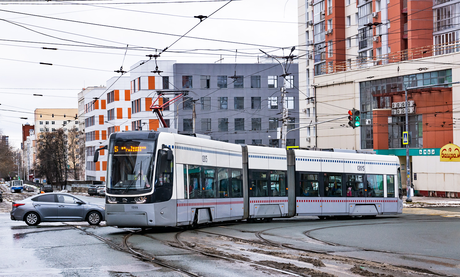 Уфа, 71-414 (Pesa Fokstrot) № 1205