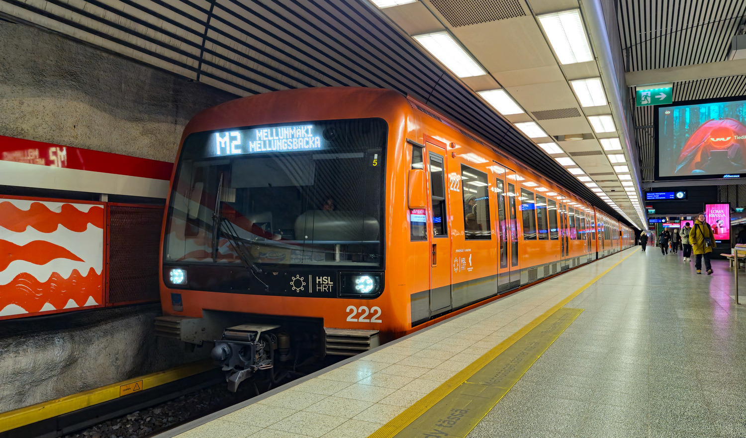 Хельсинки — Эспоо, Bombardier M200 № 222