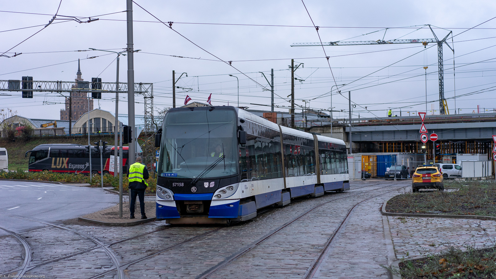 Рига, Škoda 15T ForCity Alfa Riga № 57158