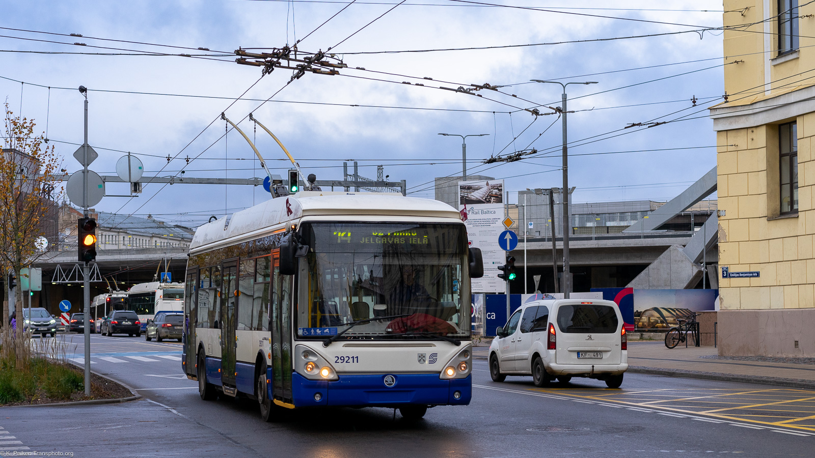 Рига, Škoda 24Tr Irisbus Citelis № 29211