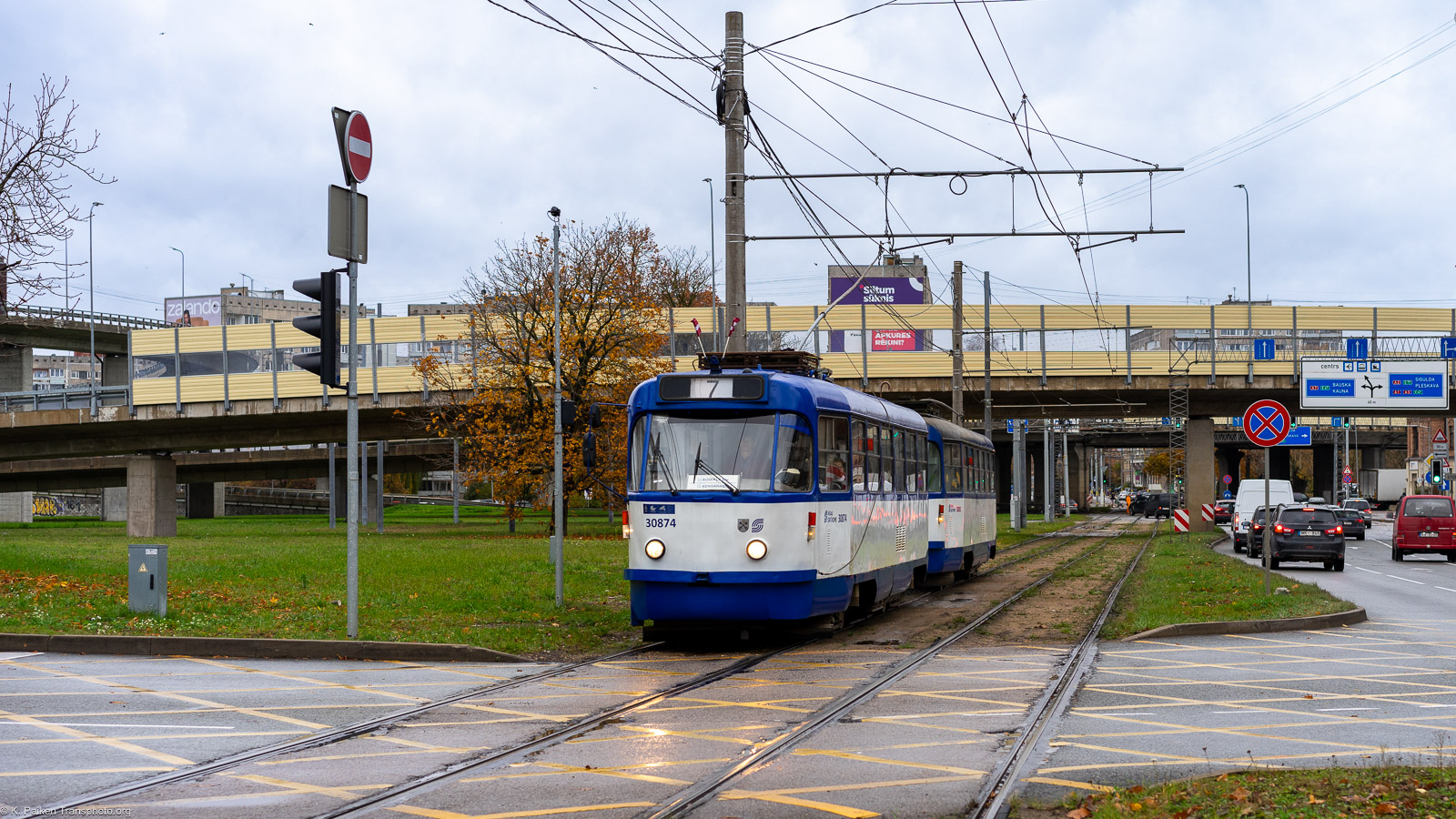 Рига, Tatra T3A № 30874
