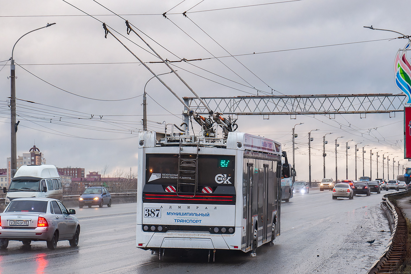 Омск, ПКТС-6281.00 «Адмирал» № 387