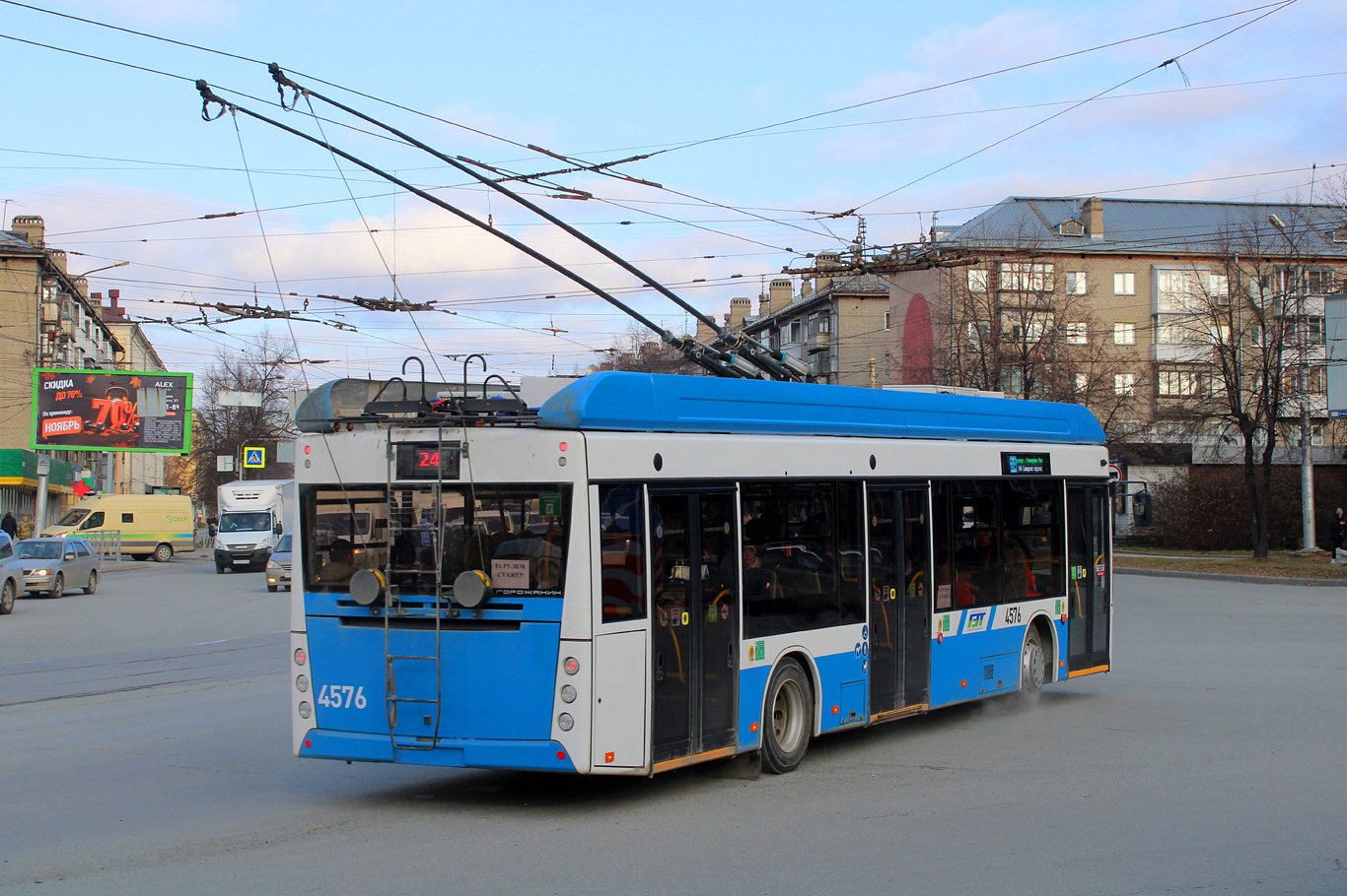 Новосибирск, УТТЗ-6241.01 «Горожанин» № 4576