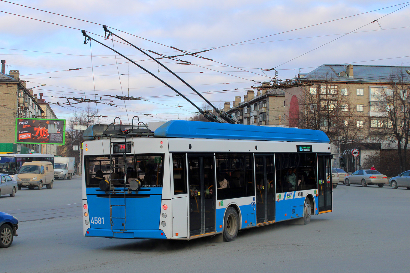 Novosibirsk, UTTZ-6241.01 “Gorozhanin” № 4581