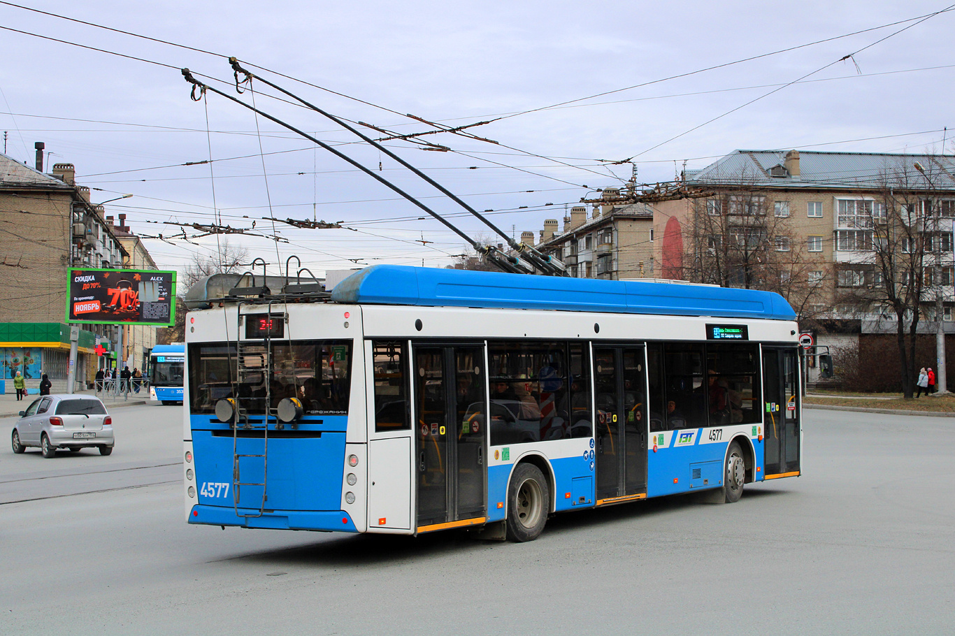 Новосибирск, УТТЗ-6241.01 «Горожанин» № 4577