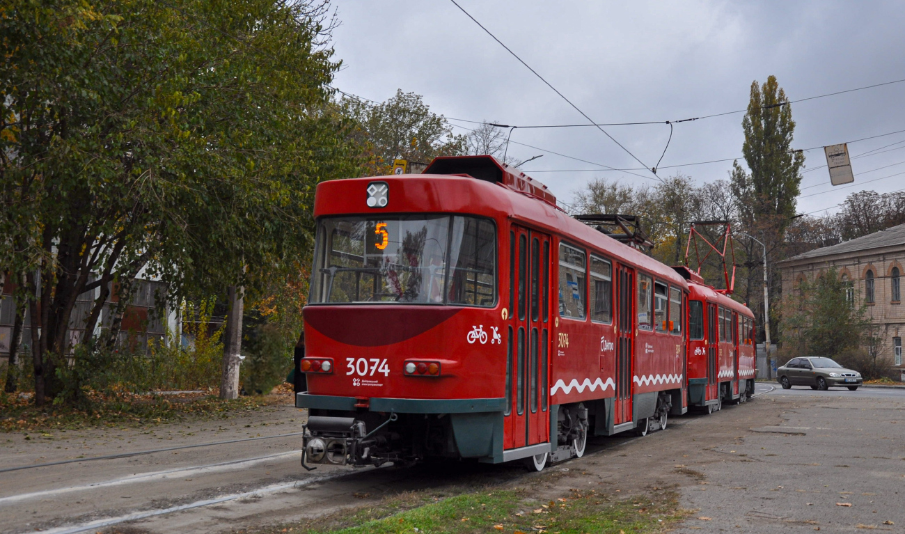 Днепр, Tatra T4D-M1 № 3074