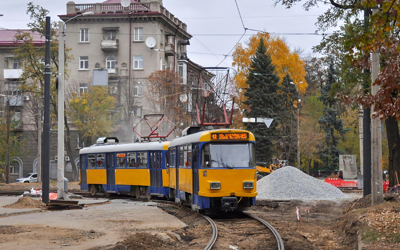 Днепр, Tatra T4D-M1 № 1477