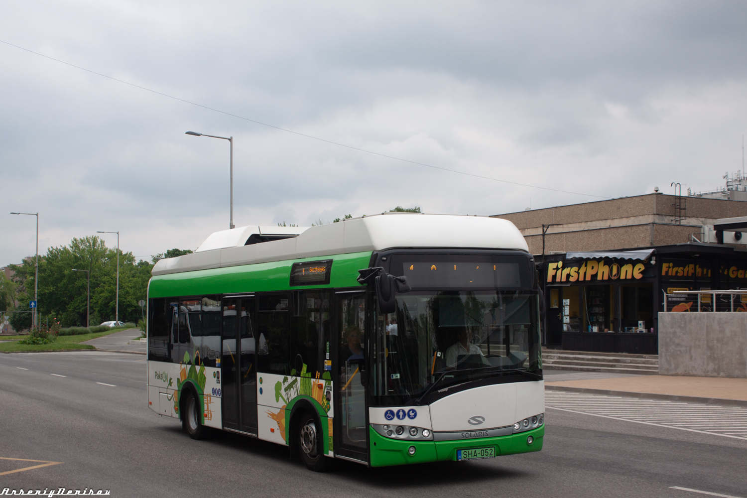Paks, Solaris Urbino III 8.9 LE Electric Nr. SHA-052