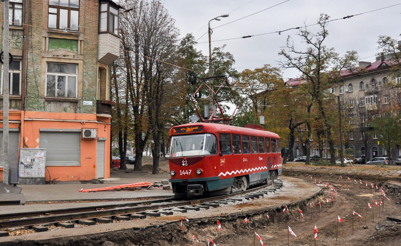 Днепр, Tatra T4D-MT № 1447