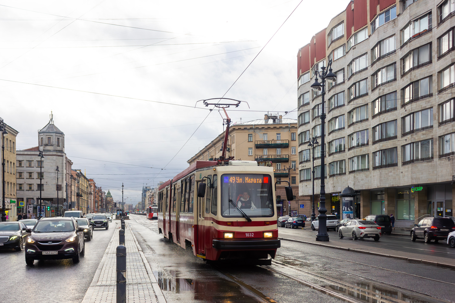 Санкт-Петербург, ЛВС-86М2 № 1032 Санкт-Петербург, ЛВС-86М2 № 1032