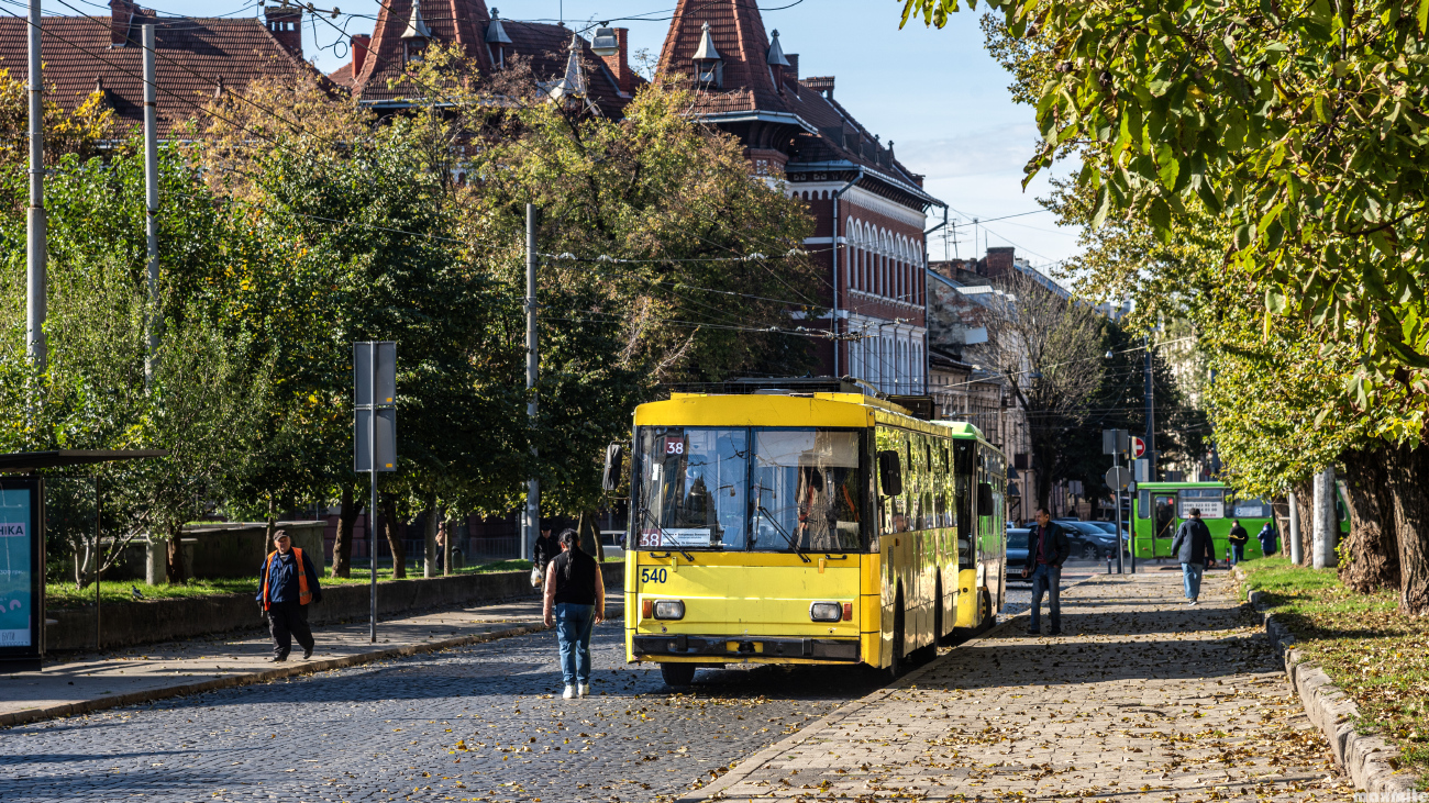 Львов, Škoda 14Tr02/6 № 540
