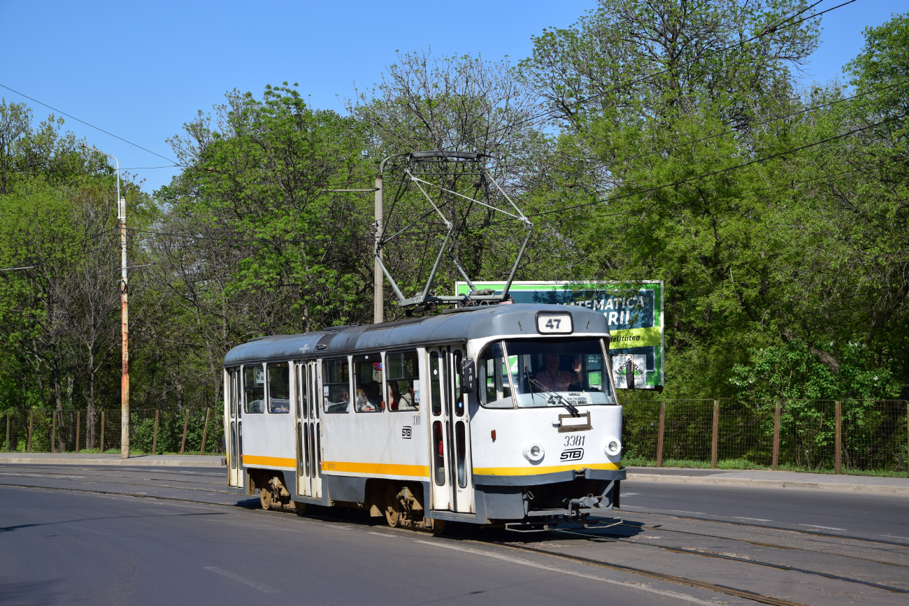 Бухарест - Илфов, Tatra T4R № 3381