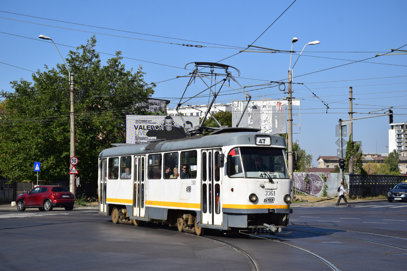 Бухарест - Илфов, Tatra T4R № 3361