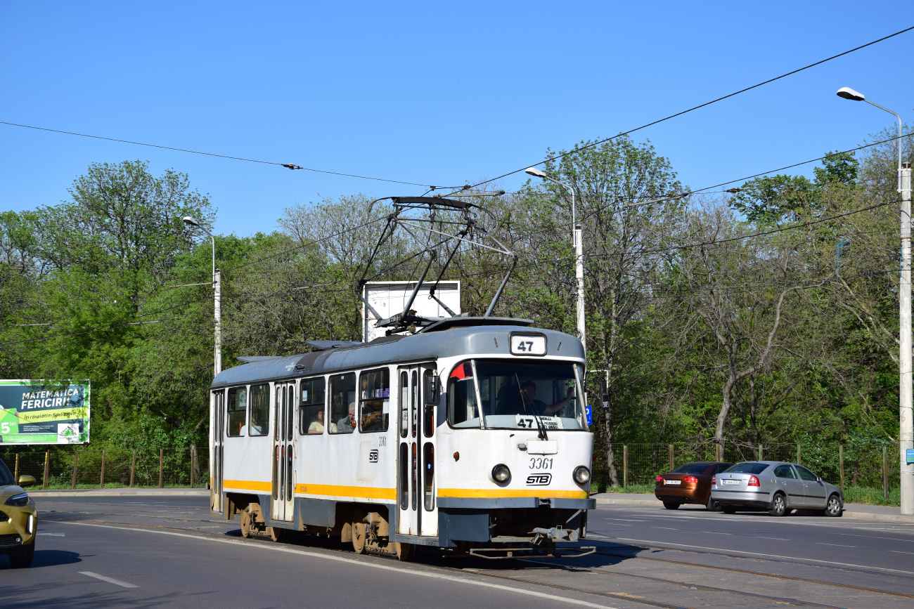 Бухарест - Илфов, Tatra T4R № 3361