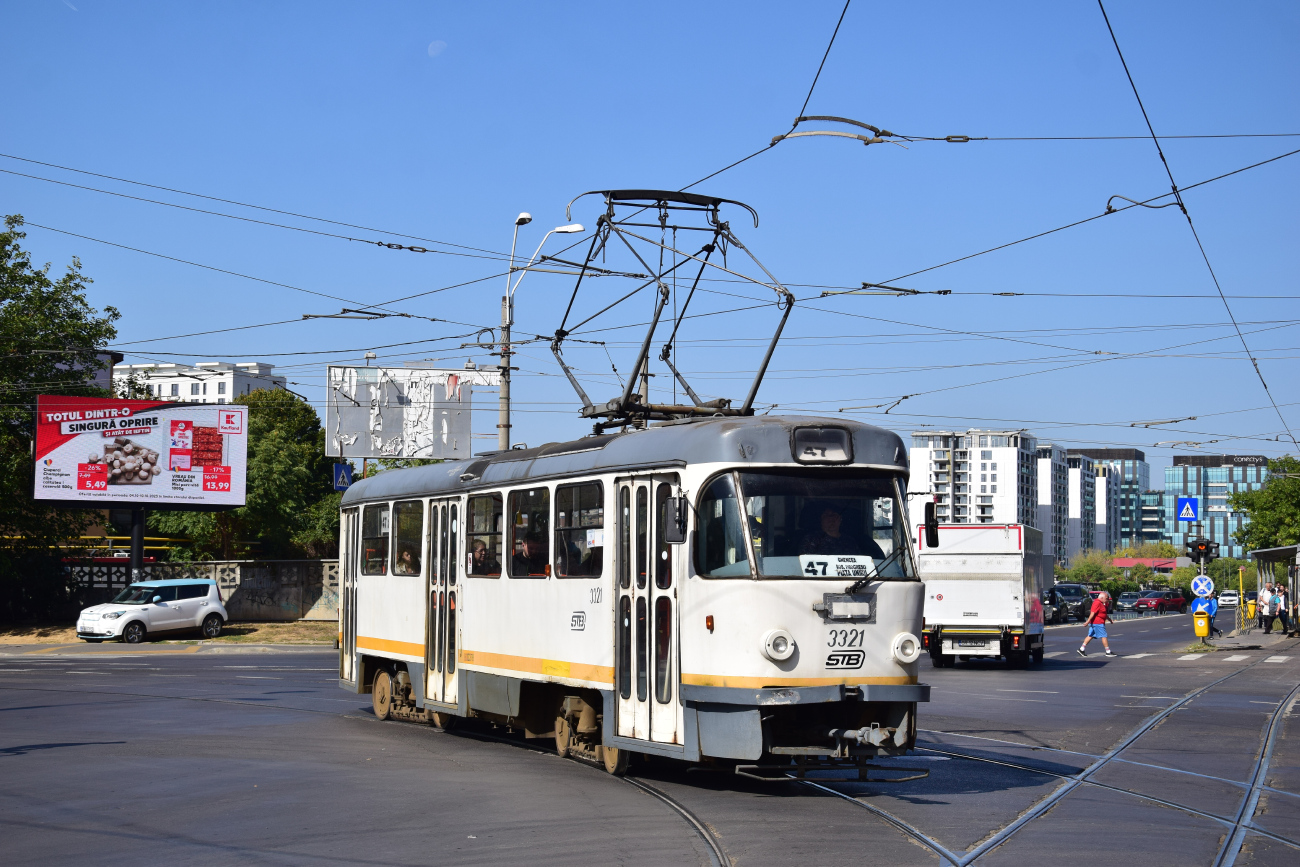 Бухарест - Илфов, Tatra T4R № 3321