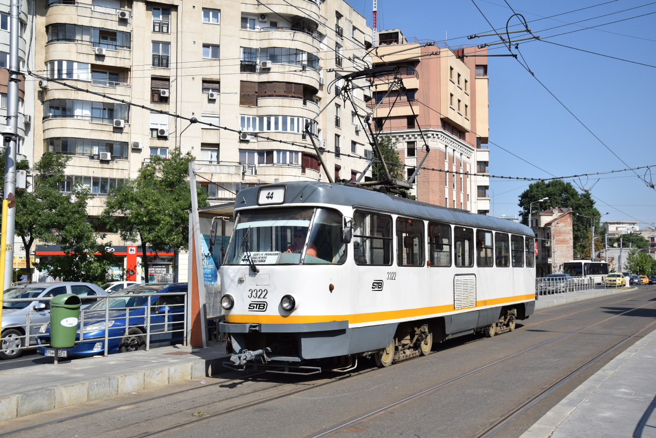 Бухарест - Илфов, Tatra T4R № 3322