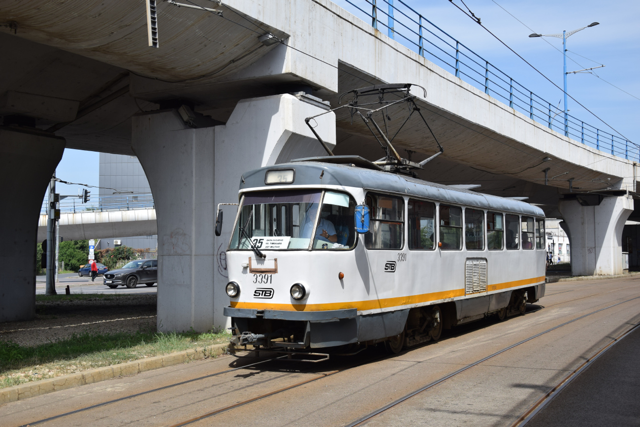 Бухарест - Илфов, Tatra T4R № 3391