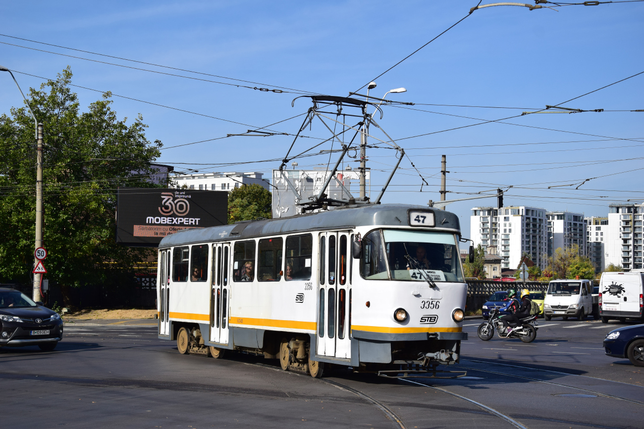 Бухарест - Илфов, Tatra T4R № 3356