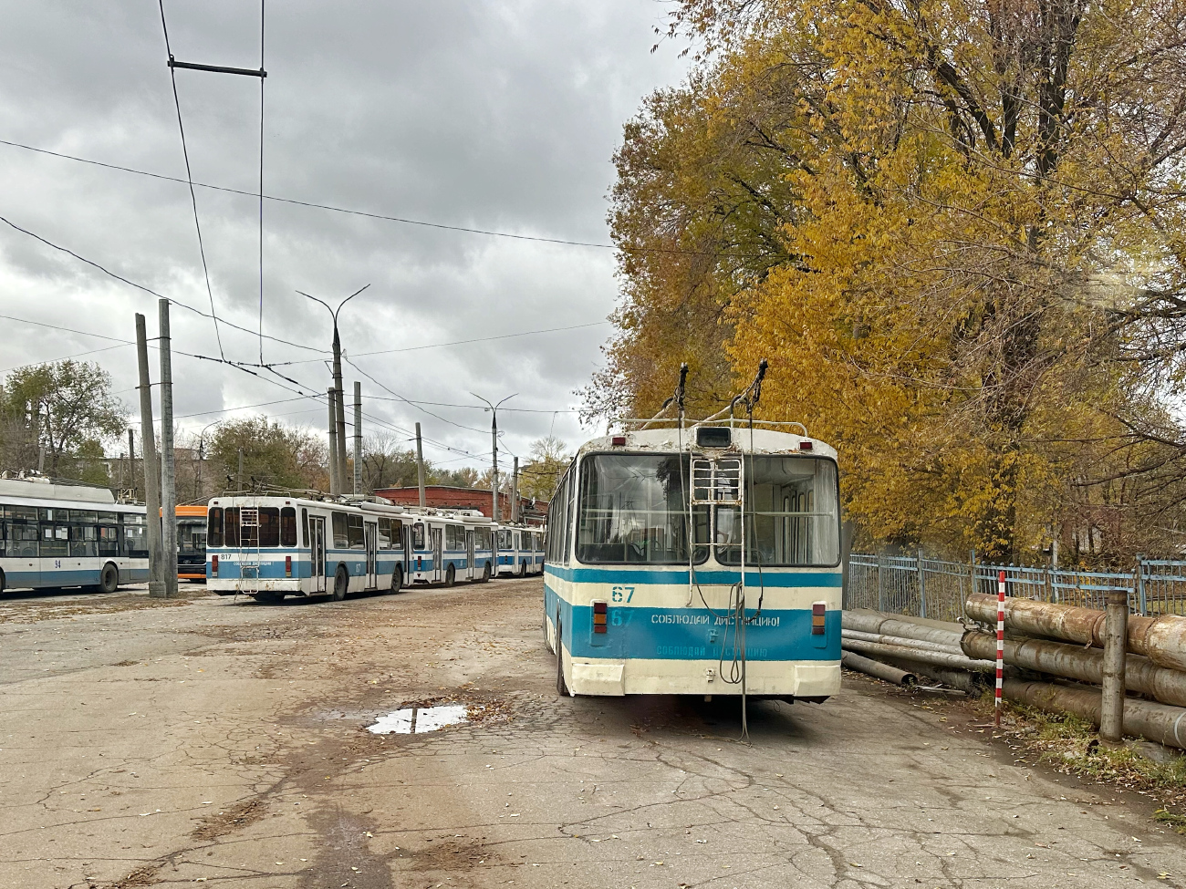 Самара, ЗиУ-682Г [Г00] № 67; Самара — Троллейбусное депо № 2