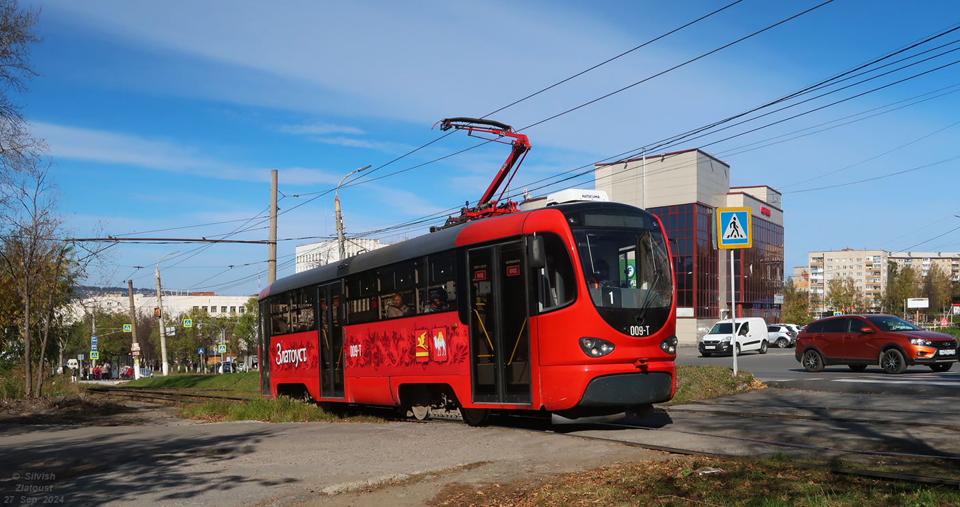 Zlatousta, Tatra T3K “Izh” № 009