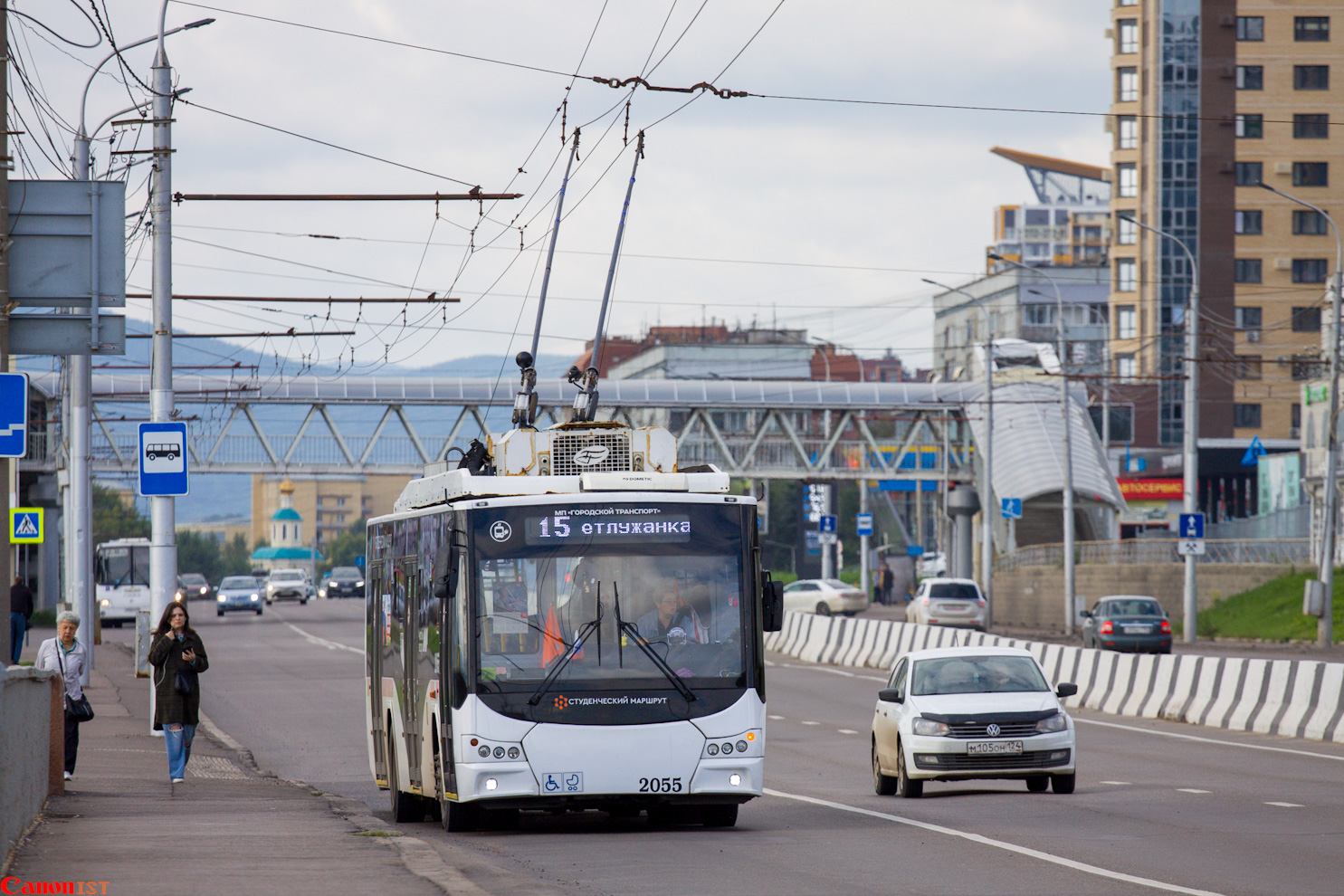 Красноярск, ВМЗ-5298.01 «Авангард» № 2055