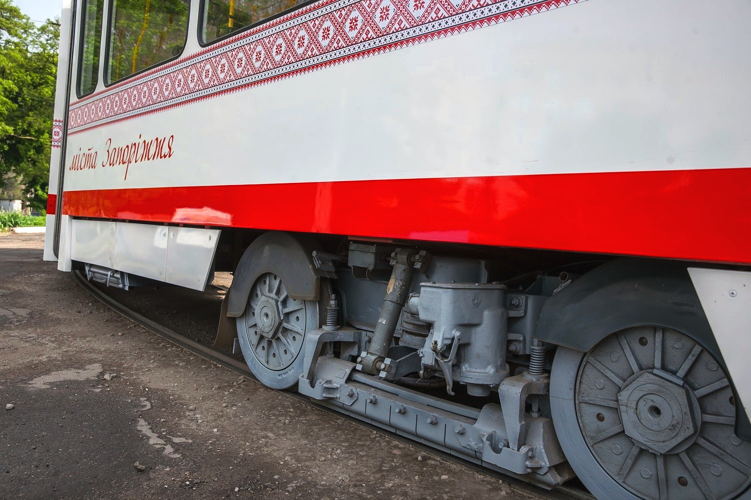 Запорожье, Tatra KT4DM № 014; Трамваи — Tatra KT4DM