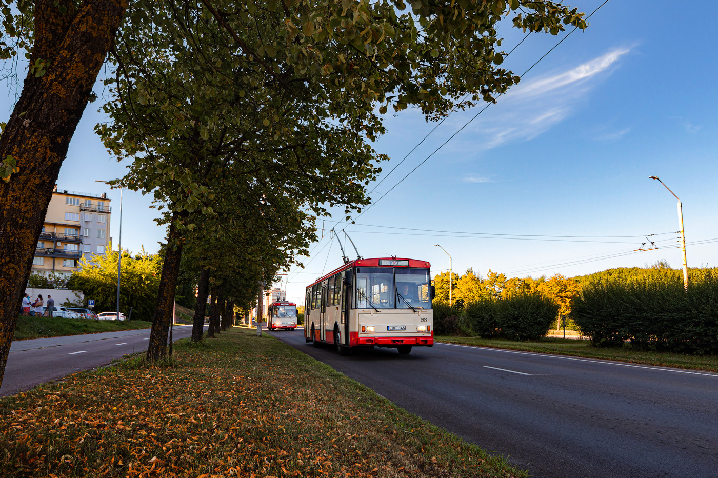 Вильнюс, Škoda 14Tr11/6 № 2129