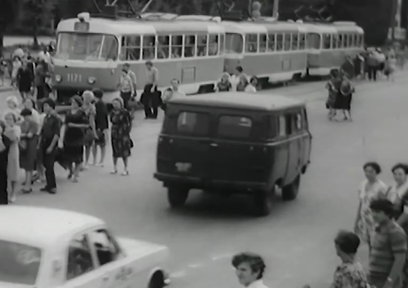 Samara, Tatra T3SU (2-door) # 1171; Samara — Historical photos — Tramway and Trolleybus (1942-1991)