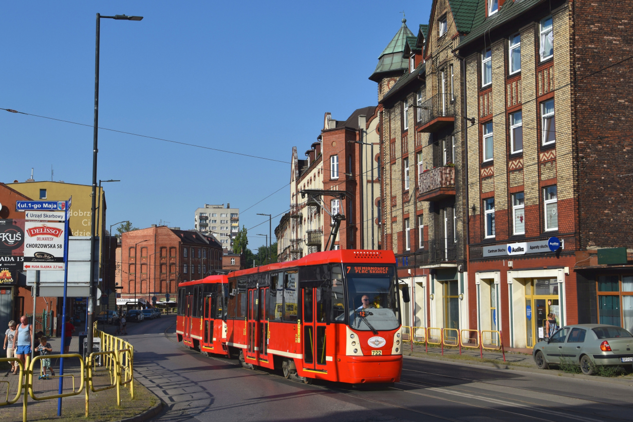 Верхнясілезская агламерацыя, Konstal 105N-2K № 722