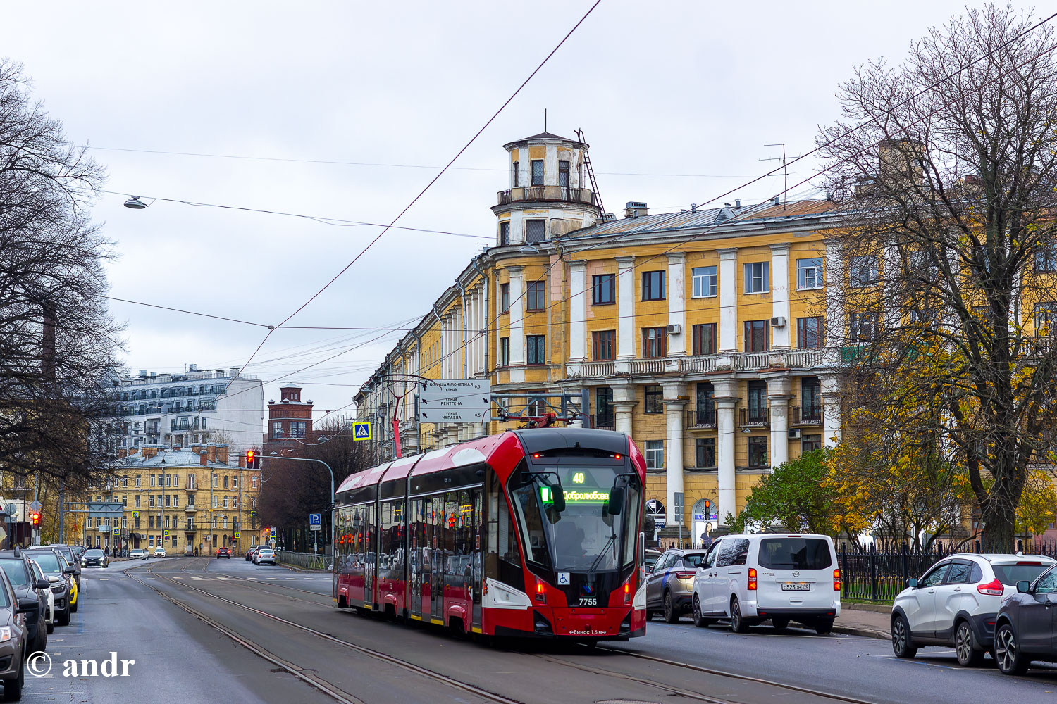 Санкт Петербург, 71-932 «Невский» № 7755