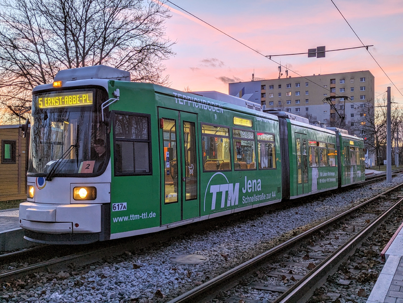Jéna, Adtranz GT6M-ZR — 617