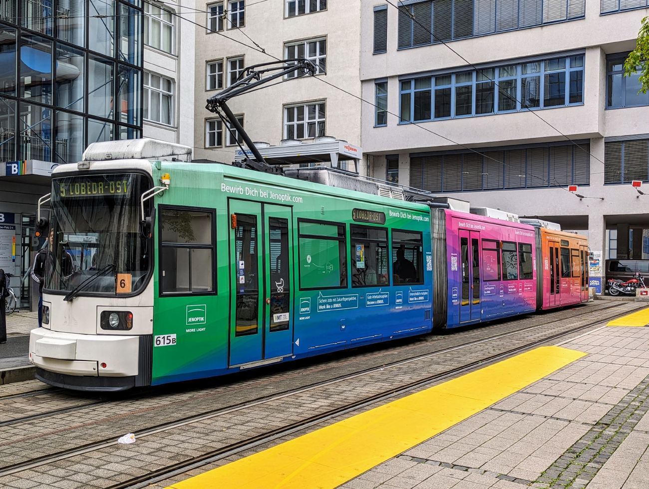 Jena, Adtranz GT6M-ZR nr. 615