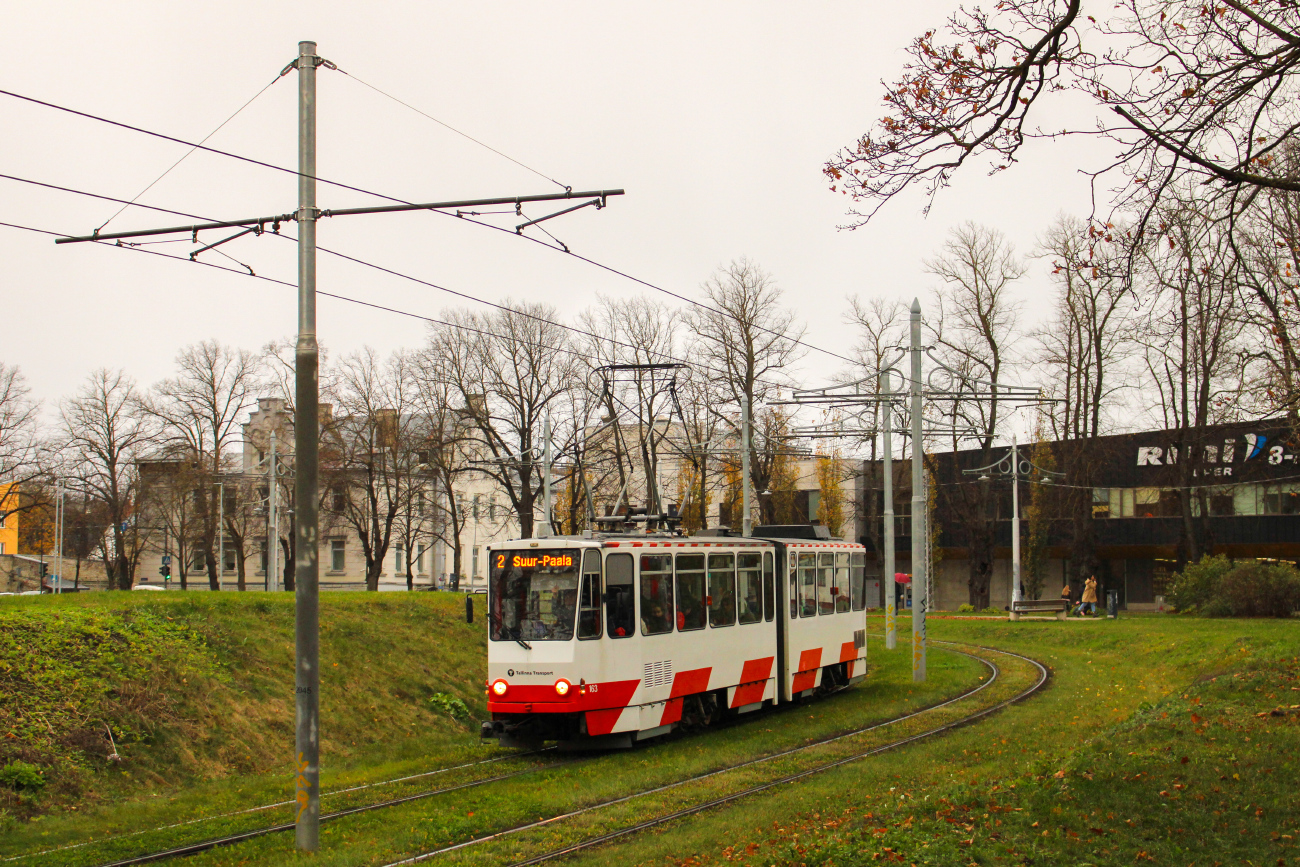 Таллин, Tatra KT4D № 163