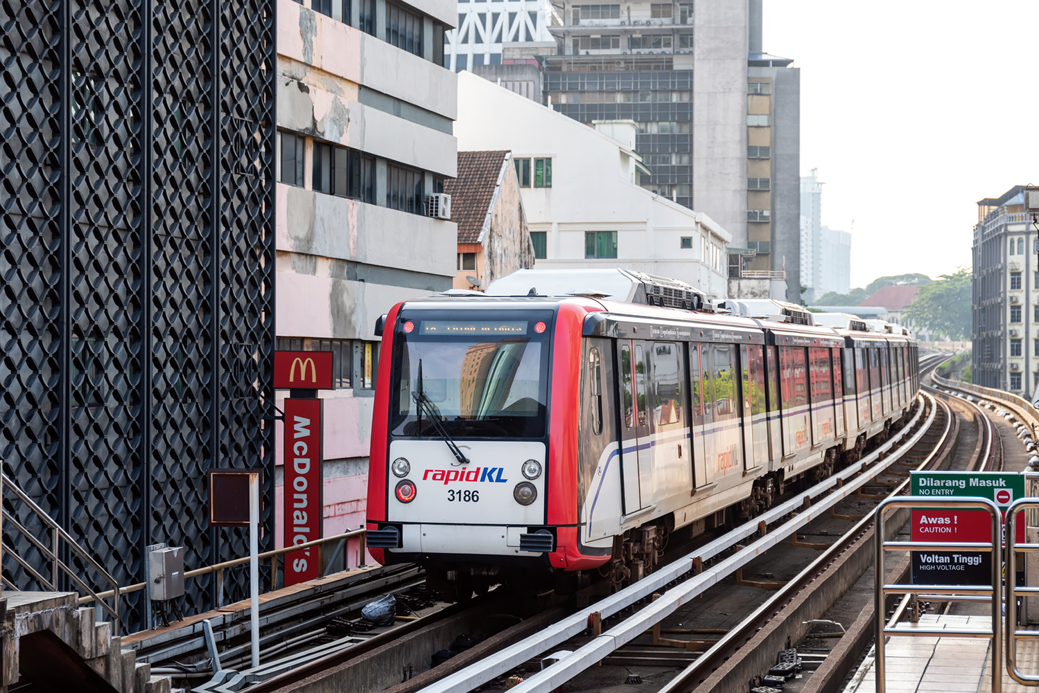 Куала-Лумпур, CSR Zhuzhou AMGLRV № 3186