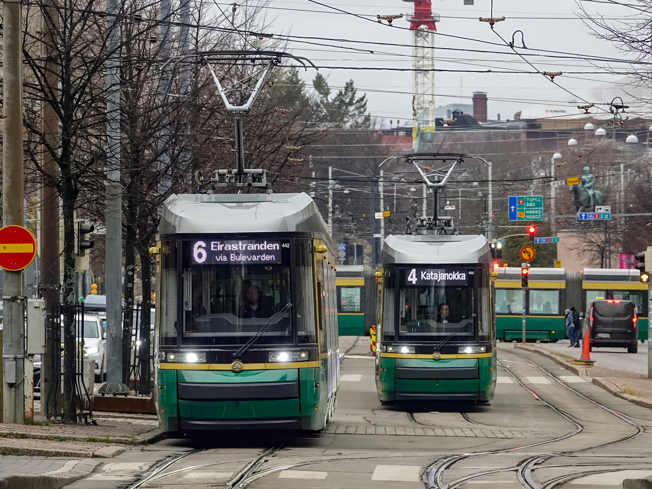 Хельсинки — Эспоо, Škoda ForCity Smart Artic MLNRV3 № 442; Хельсинки — Эспоо, Škoda ForCity Smart Artic MLNRV3 № 432