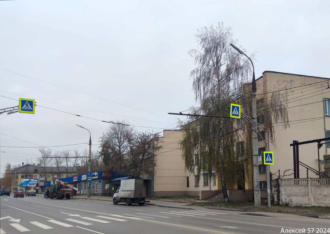 Орёл — Троллейбусная сеть и инфраструктура Орёл — Троллейбусная сеть и инфраструктура