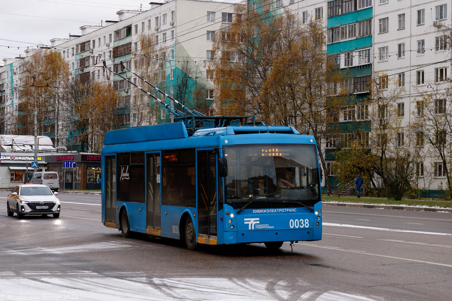 Химки, Тролза-5265.00 «Мегаполис» № 0038