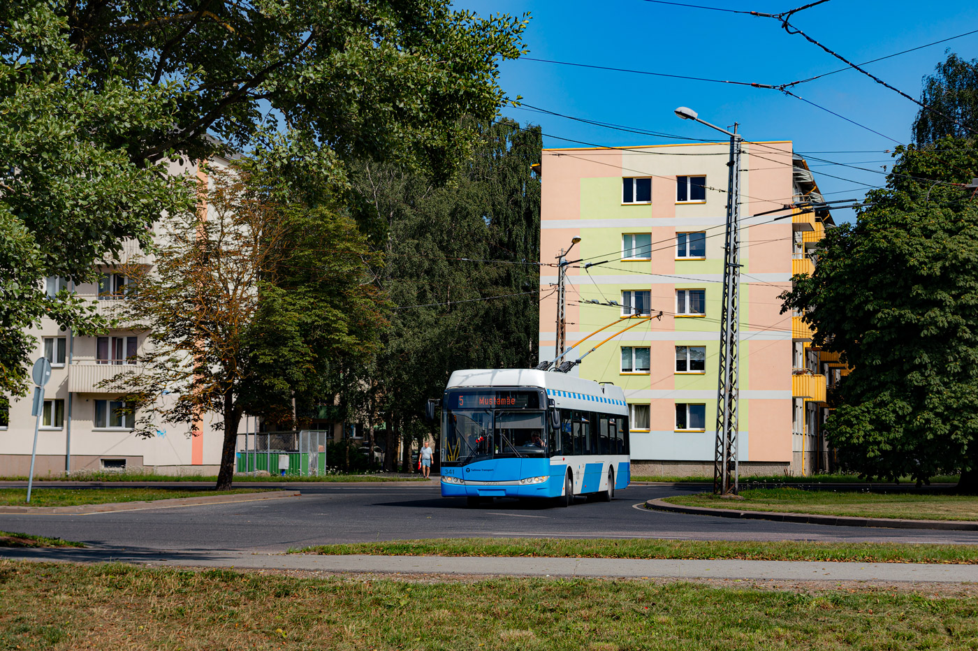 Tallinn, Solaris Trollino III 12 AC č. 341 Tallinn, Solaris Trollino III 12 AC č. 341
