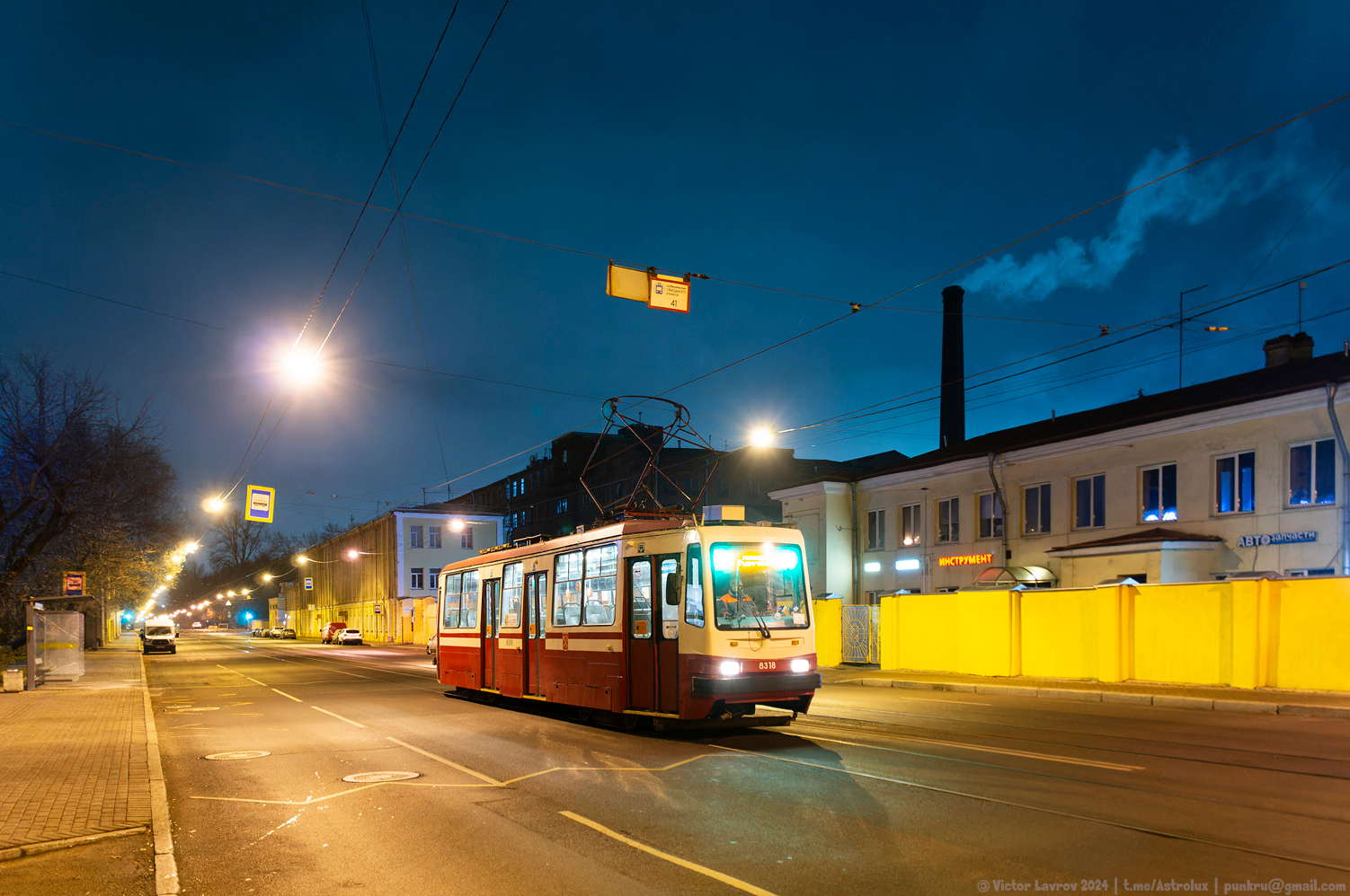 Санкт-Петербург, 71-134А (ЛМ-99АВ) № 8318 Санкт-Петербург, 71-134А (ЛМ-99АВ) № 8318