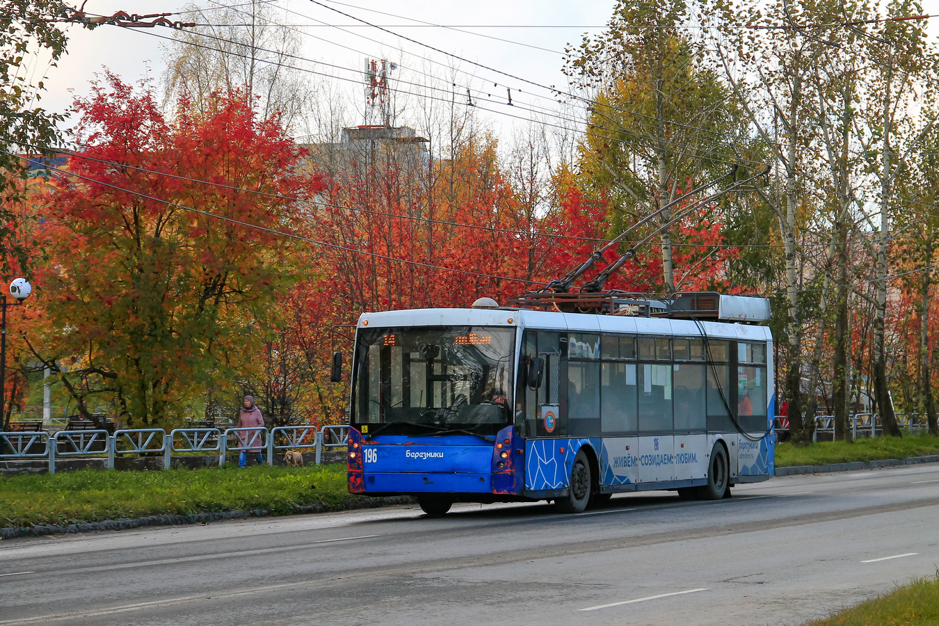 Березники, Тролза-5265.00 «Мегаполис» № 196
