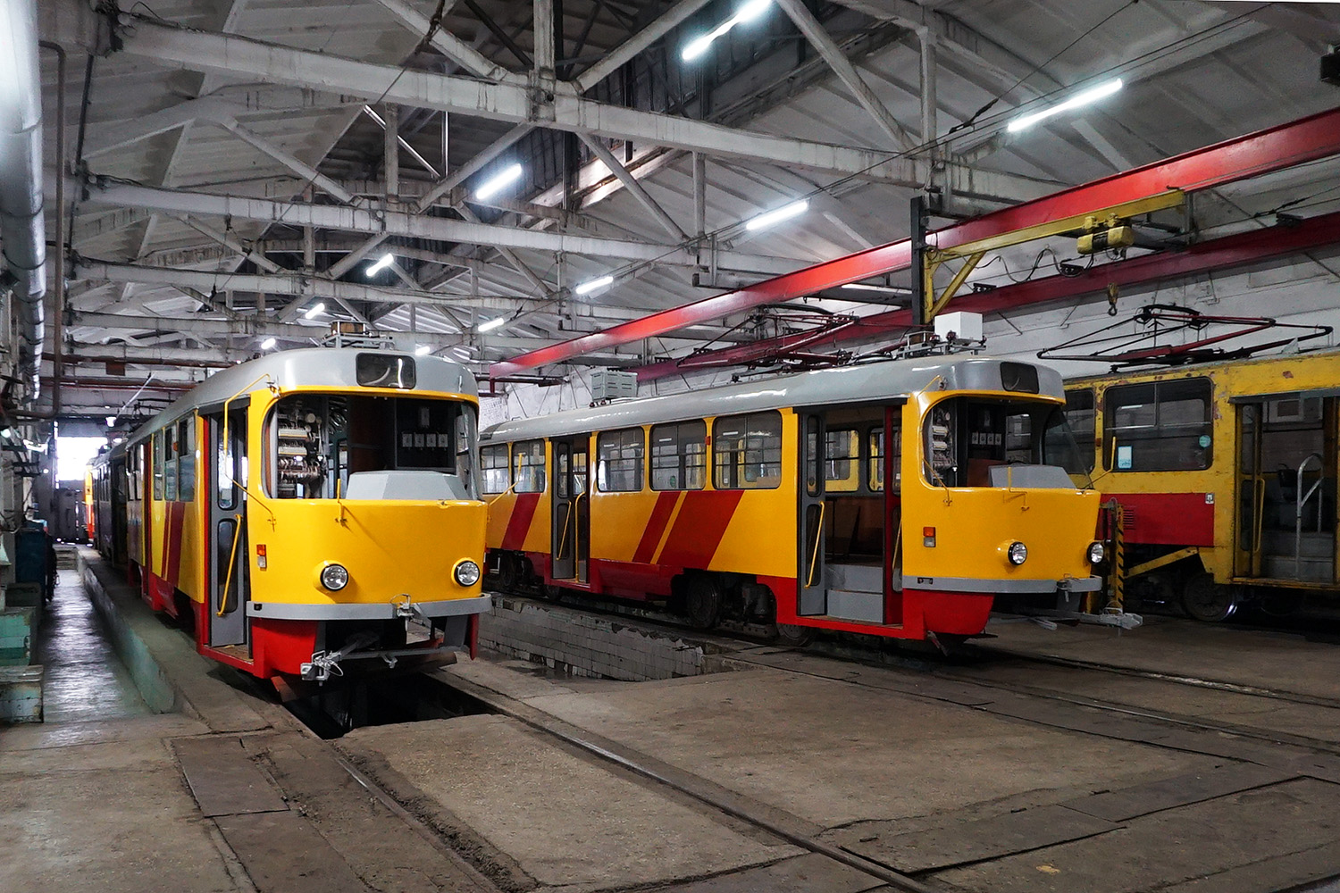 Барнаул, Tatra T3SU КВР Барнаул № 3275; Барнаул, Tatra T3SU КВР Барнаул № 3266